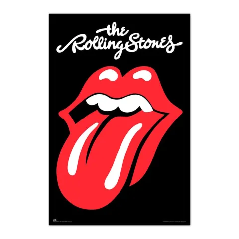 Poster dos The Rolling Stones com 91