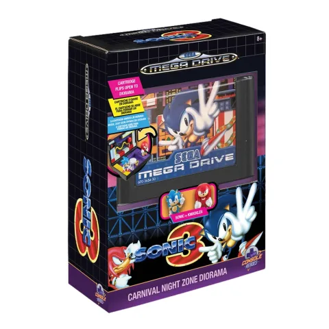 Diorama Mega Drive do Sonic the Hedgehog 3