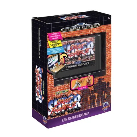 Diorama Mega Drive de Street Fighter