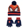 Conjunto de gorro e luvas do Homem-Aranha Marvel em tamanho único