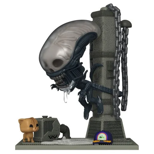 O Xenomorph de Alien numa figura Funko POP! Deluxe a pairar. Uma peça de coleção para fãs de terror e ficção científica clássica. Descobre já esta figura!
