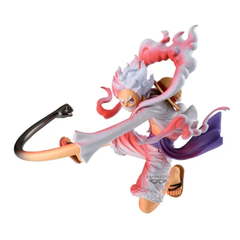 Monkey D. Luffy numa figura Battle Record Collection de One Piece com 13 cm. O capitão dos Chapéus de Palha pronto para a tua estante. Descobre já!