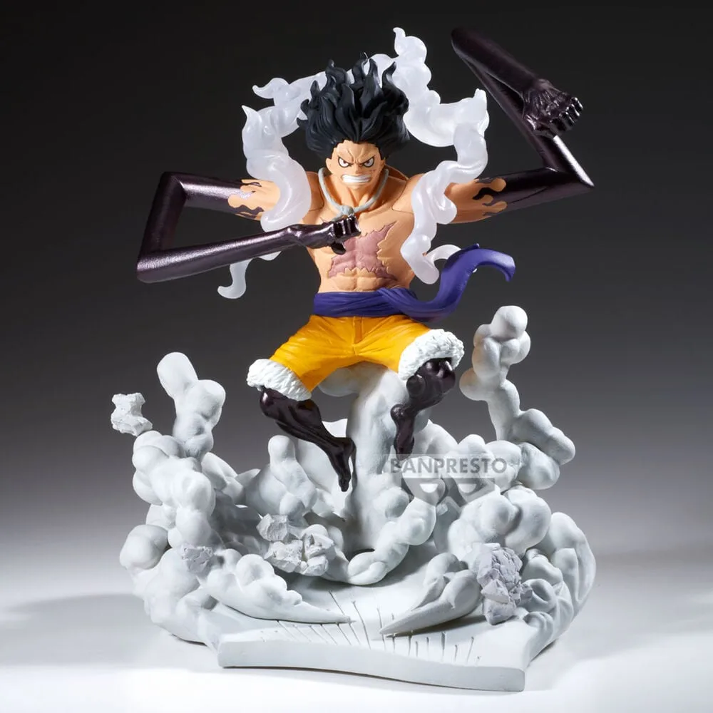 Figura Monkey D. Luffy Gear 4 Senkozekkei One Piece 15 cm - Image 2