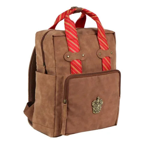 Mochila casual Gryffindor de Harry Potter em pele sintética