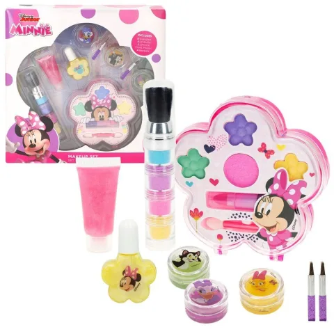 Cria looks coloridos com o Conjunto de Maquilhagem Minnie Disney: 8 sombras