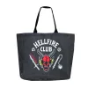 Bolsa de compras Stranger Things da Cerdá com 48 x 43 x 17 cm
