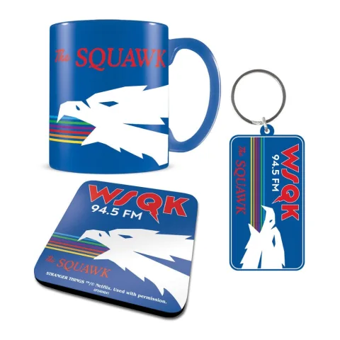 Conjunto de presente Stranger Things 5 da Pyramid com caneca