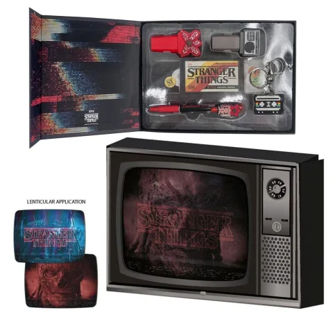 Conjunto de papelaria de Stranger Things da Cerdá