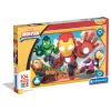 Monta o puzzle maxi do Homem de Ferro e a sua superequipa Marvel