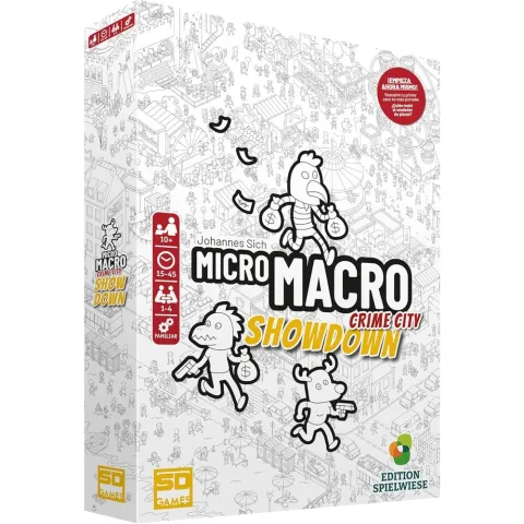 Resolve 16 casos no Jogo de Dedução Micro Macro Showdown