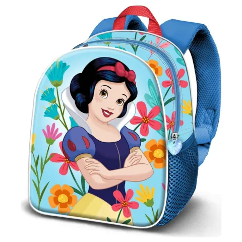 Mochila 3D Flowers da Branca de Neve