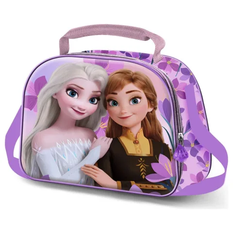 Bolsa para Lanche 3D Violet Frozen Disney da Karactermania