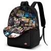 Leva o portátil com estilo ninja na Mochila Naruto Shippuden de 44 cm