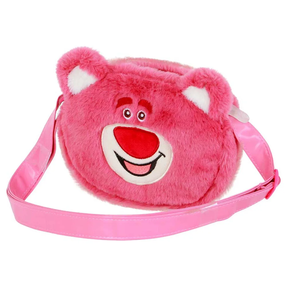 Leva o Lotso contigo com esta Bolsa de Peluche Morango de Toy Story