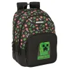 Mochila de Minecraft de 42 cm adaptável a carro portamochilas