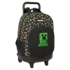 Trolley de Minecraft de 45 cm com mochila extraível e lavável