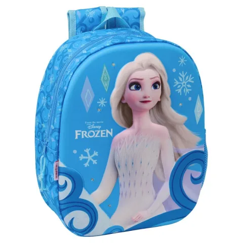 Mochila 3D Frozen Disney da Safta com painel frontal LED