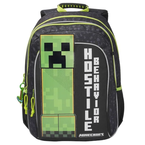 Mochila Adaptável Minecraft 40 cm da CYP Brands. Leva o videojogo para a escola e para o dia a dia com um artigo prático e fácil de transportar. Descobre já!