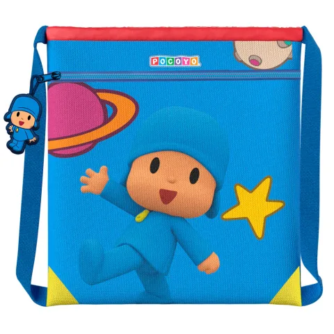 Saco de cordões Pocoyo com 35 cm