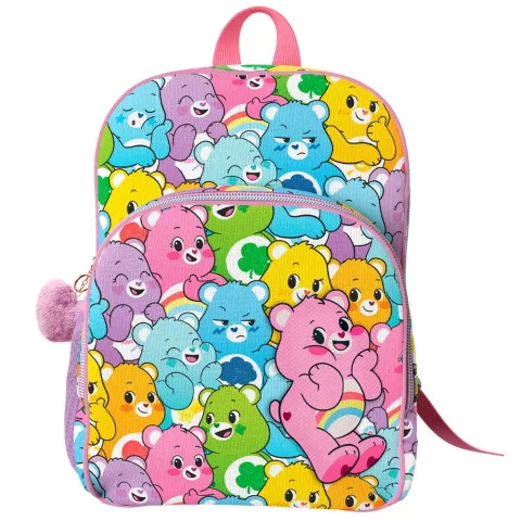 Passeia com a Mochila Ursinhos Carinhosos de 30 cm da CYP Brands. Um tamanho prático e colorido para os mais pequenos fãs de Care Bears. Descobre já!