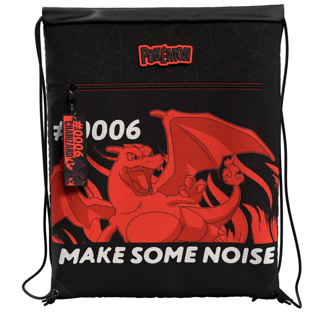Saco de cordões Charizard da coleção Pokémon Twilight Champions