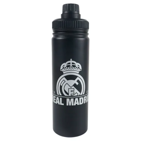Garrafa Real Madrid de 750 ml em aço inoxidável