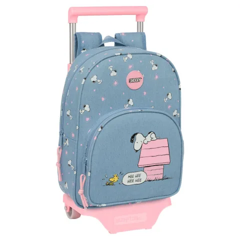 Descobre o trolley Snoopy Peanuts de 34 cm da Safta