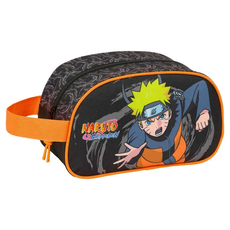 Nécessaire Naruto Shippuden da Safta com 26 x 12 x 15 cm