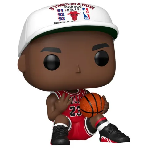 Celebra o three-peat dos Chicago Bulls com a Figura Funko POP! Michael Jordan 3 Times in a Row
