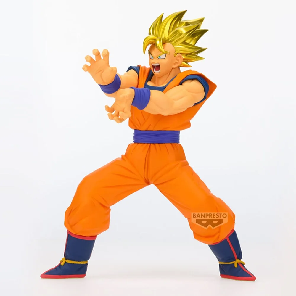 numa figura Banpresto de 19 cm. Uma peça de Dragon Ball Z para a vitrine de qualquer fã. Explora já!