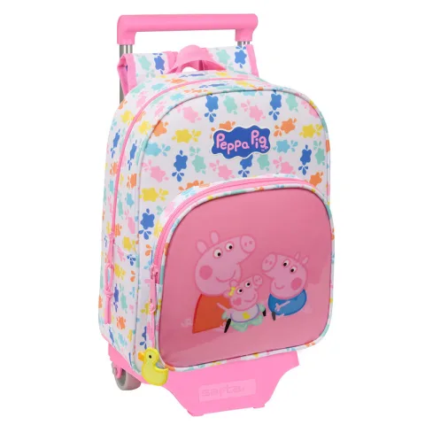 Mochila Trolley Baby Pig Peppa Pig de 34 cm