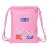 Saco de Cordões Baby Pig Peppa Pig de 34 cm