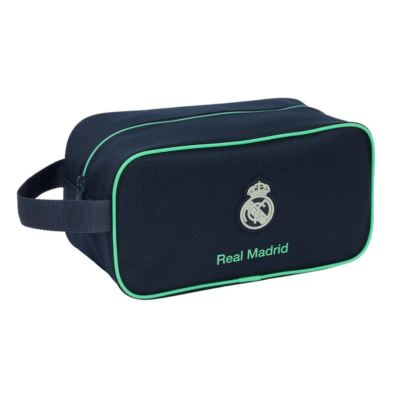 Versão compacta do saco para calçado Real Madrid do segundo equipamento 25/26