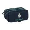 Estojo triplo adaptável Real Madrid do segundo equipamento 25/26 com três compartimentos e fita para trolley. Prepara o regresso às aulas. Compra!