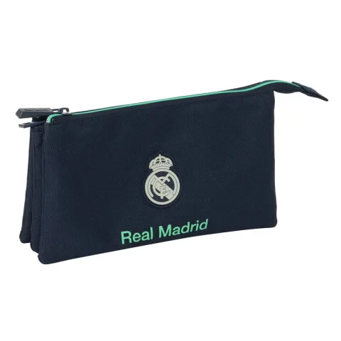 Estojo triplo Real Madrid do segundo equipamento 25/26