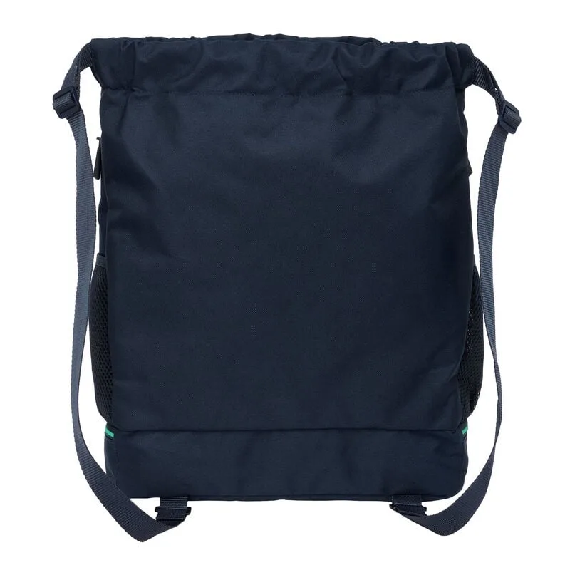 compartimento inferior com fecho e bolsos em rede para garrafa. Descobre-o aqui!