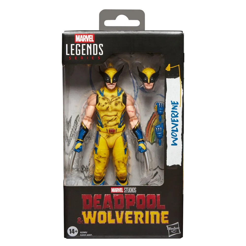 Figura Marvel Legends do Wolverine em 15 cm