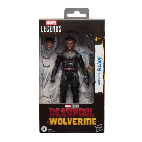 Figura Marvel Legends do Blade com 15 cm