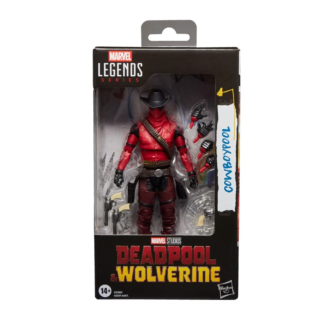 Figura Marvel Legends do Cowboypool com 15 cm
