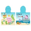 Seca-te com estilo com o Poncho de Toalha George Peppa Pig em microfibra