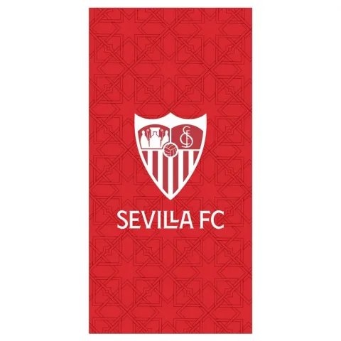 Toalha Sevilla FC em microfibra com 70 x 140 cm e 100% poliéster. Um artigo útil para adeptos