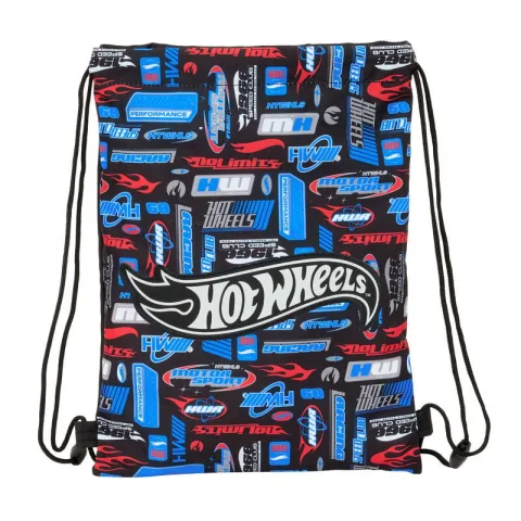 Leva o desporto no Saco de Cordões Hot Wheels da Safta: 26 x 34 cm