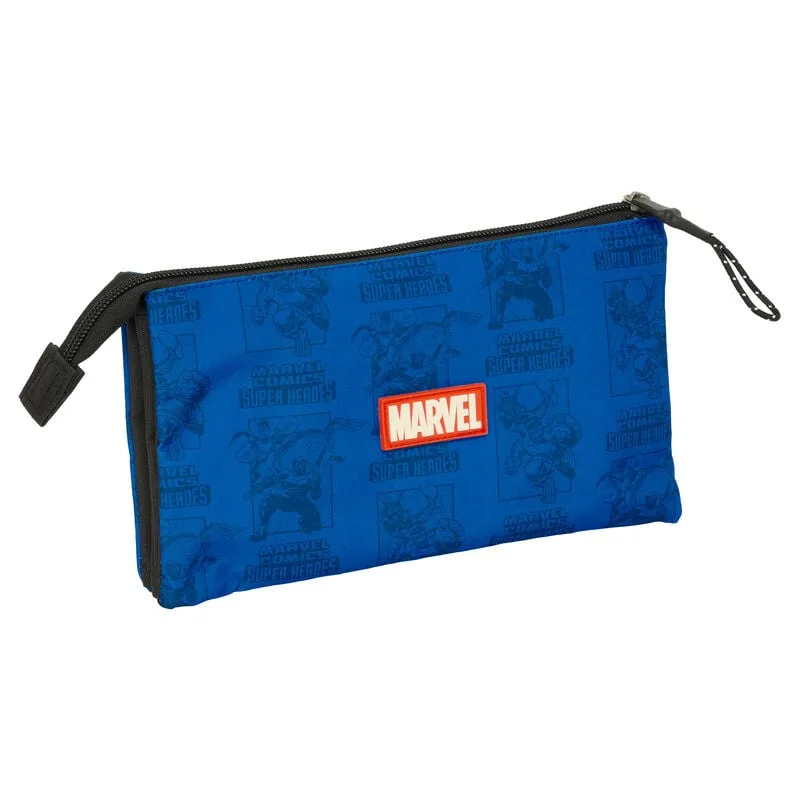 Estojo Triplo Vingadores Marvel Safta 22 cm - Image 2