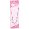 Leva a Barbie contigo com este pendente em liga de zinco da The Carat Shop. Um acessório leve e de estilo