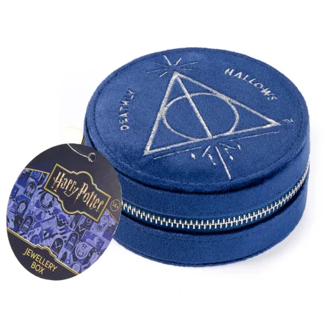 Guarda-joias de veludo Talismãs da Morte Harry Potter