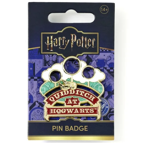 Pin Quidditch em Hogwarts Harry Potter em liga de zinco