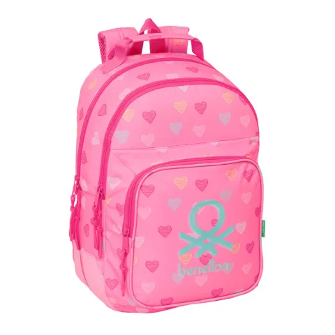 Mochila Adaptável Heart United Colors of Benetton da Safta