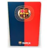 Caderno A5 FC Barcelona com escudo 3D em relevo