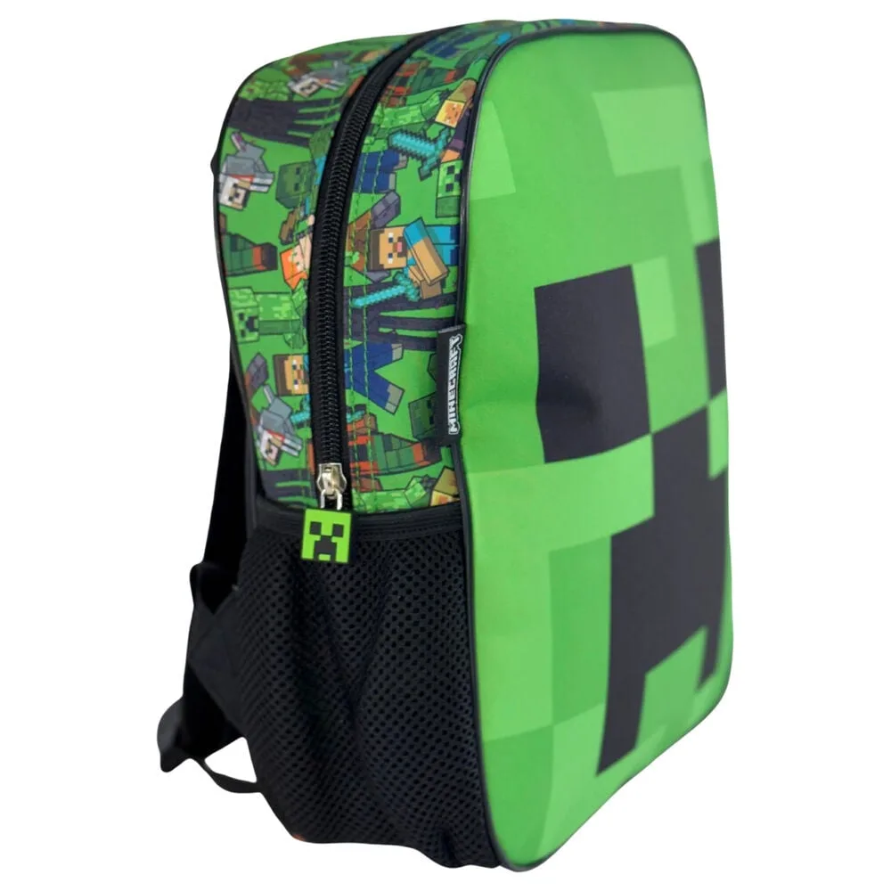 Mochila Face Minecraft 30 x 24 x 8 cm da Manenti. Compacta e prática