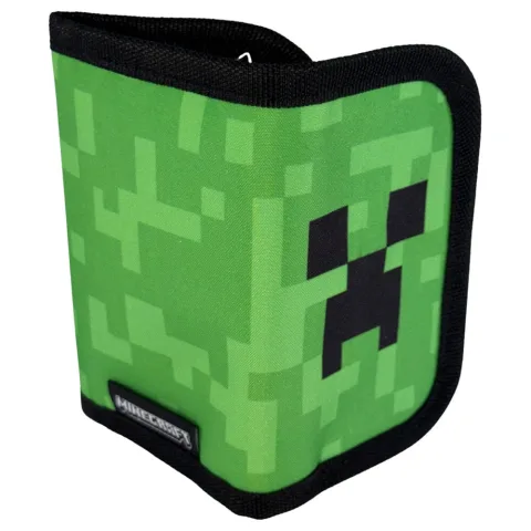 Porta-moedas com Fecho Face Minecraft